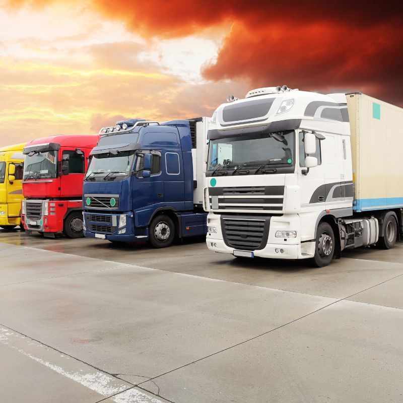 Road Freight - Logistics Truck